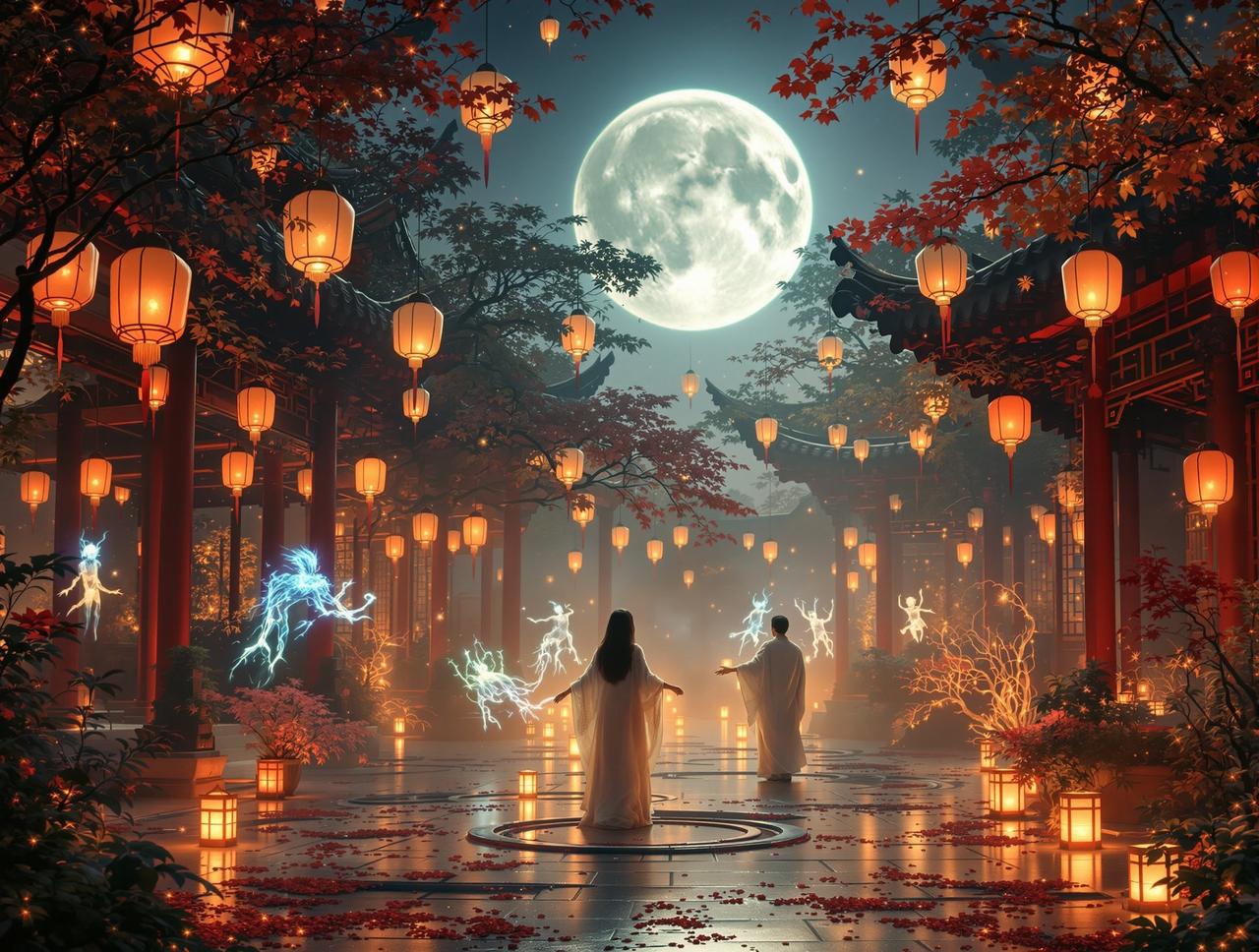 好看的短剧视频案例 - 长安幻夜 - 奇幻古装的视觉革命，古装短剧成功案例
